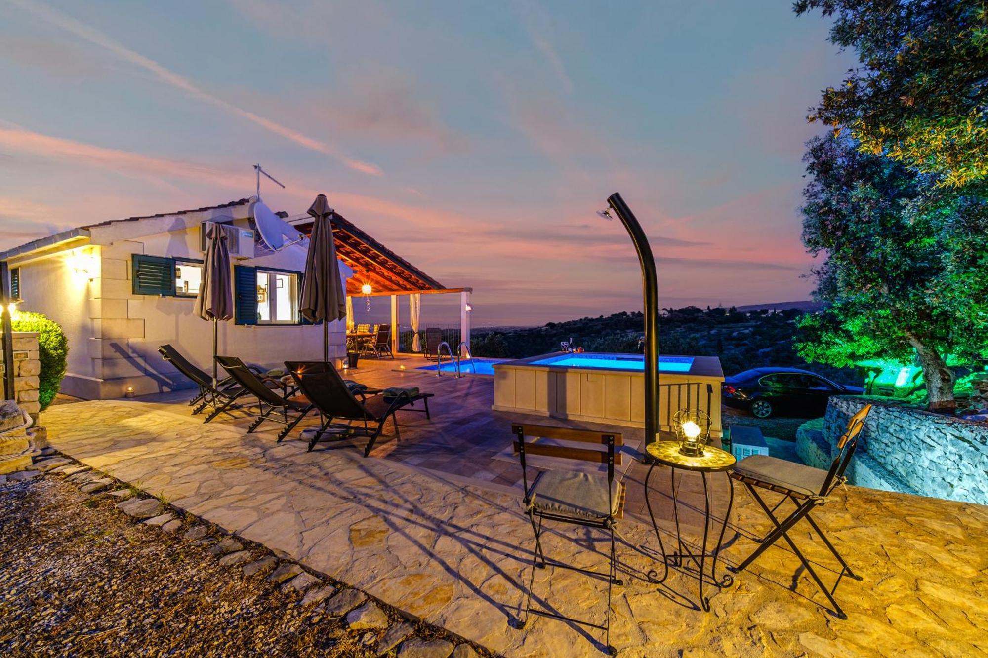 Villa Maria Škrip Exterior foto